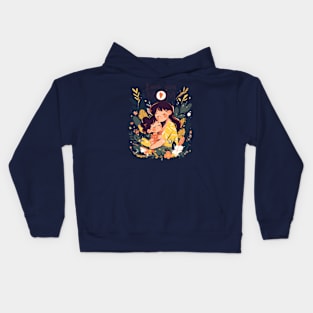 love you mom Kids Hoodie